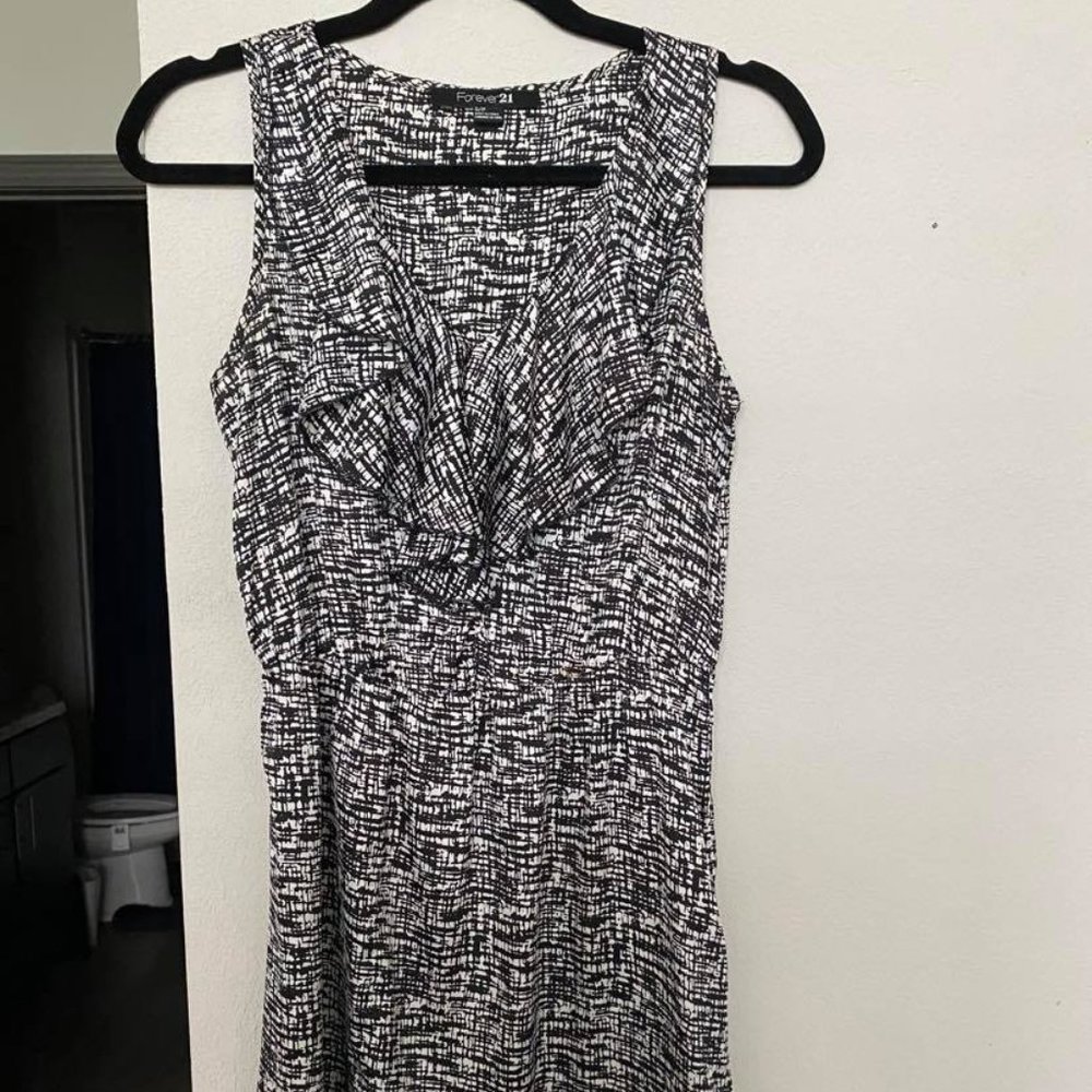 Black and White Dress